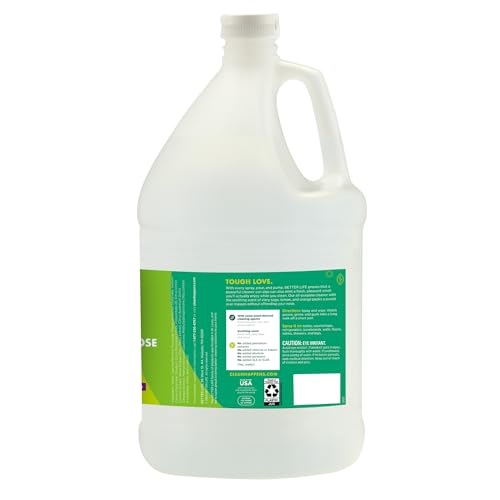 Better Life All Purpose Cleaner - Multipurpose Home and Kitchen Cleaning Spray for Glass, Countertops, Appliances, Upholstery & More - Multi-surface Spray Cleaner - 1 Gal Refill Clary Sage & Citrus
