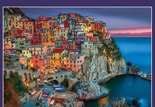 Buffalo Games - Peter Stewart - Cinque Terre - 1000 Piece Jigsaw Puzzle For Adults - Challenging Puzzle Perfect for Game Nights - Finished Size is 26.75 x 19.75
