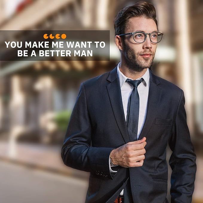 IBOANN Iconic Blue Light Glasses for Woman - Computer Glasses up to 99% Blue Light Blocking - Anti Eyestrain & UV Glare