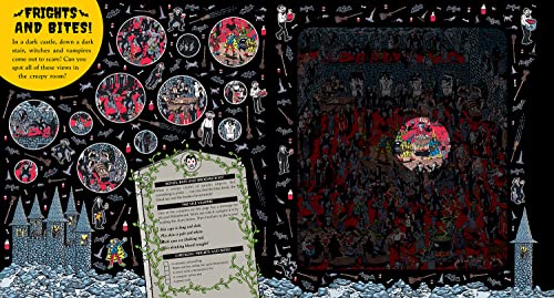 Where's Waldo? Spooky Spotlight Search: (A Halloween Hidden Object Search-and-Find Puzzle Book with a Magic Flashlight to Reveal the Picture - a Perfect Fall Holiday Gift for All Ages)