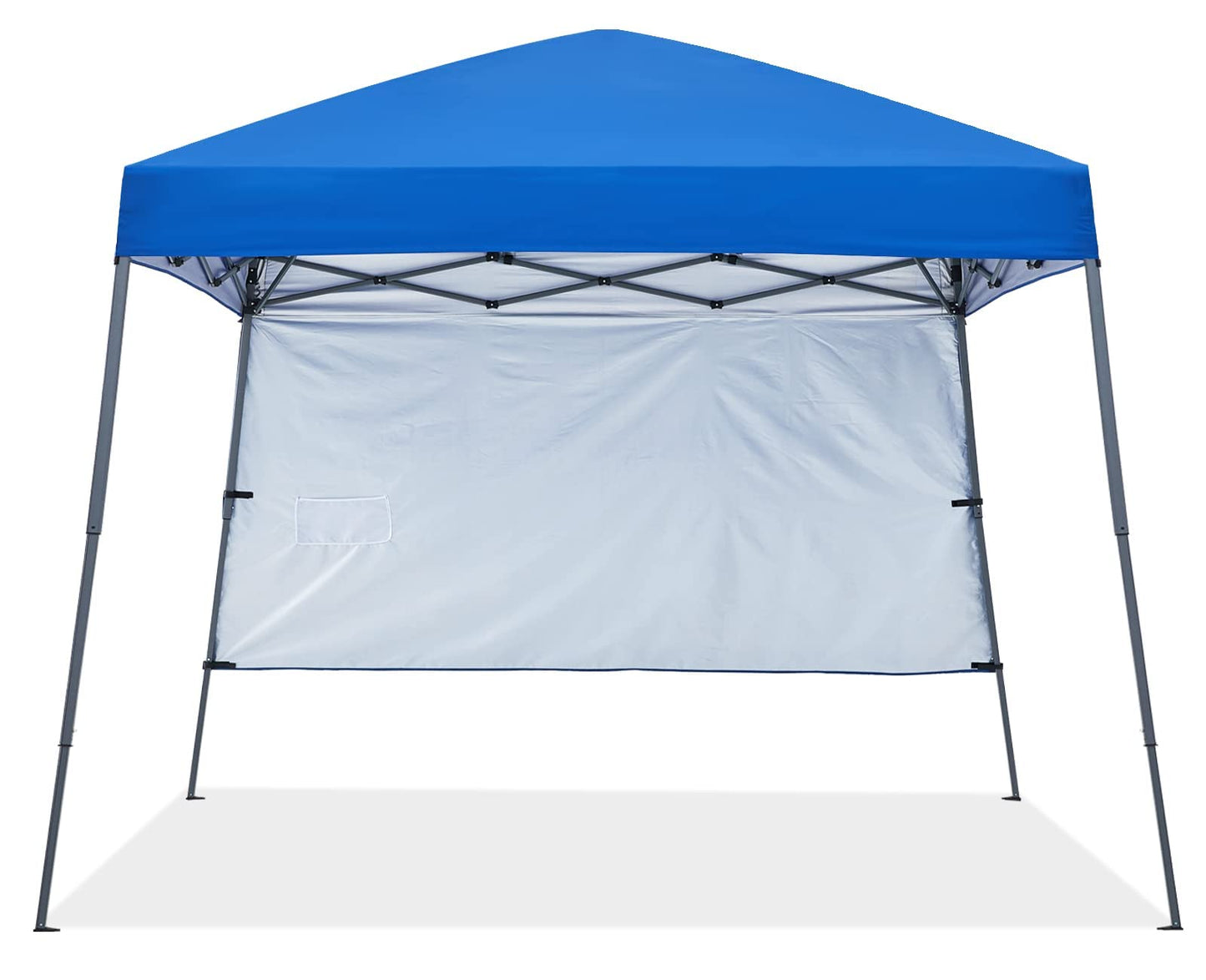 ABCCANOPY Stable Pop Up Beach Tent with Backpack Bag, 8 x 8 ft Base / 6 x 6 ft Top, Royal Blue