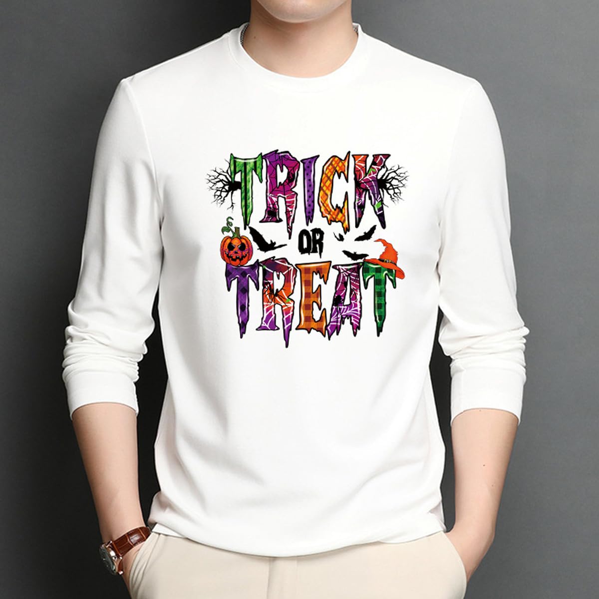 5 Sheets Halloween Iron on Patches Iron on Decals for Clothing Halloween Decorative Patches Heat Transfer Stickers Cute Iron on Vinyl for T-Shirt Pillow Covers Bags Clothes DIY Decorations