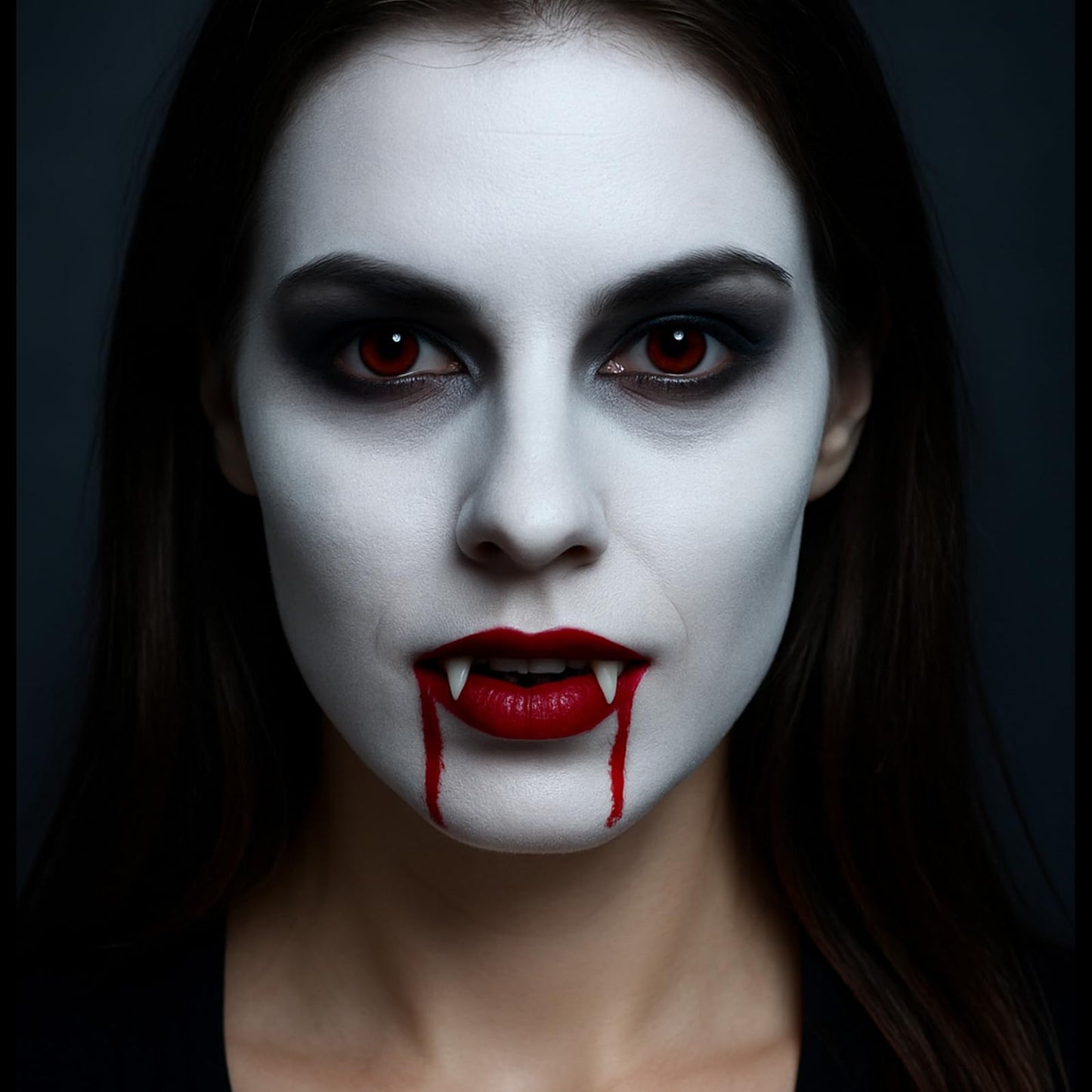 White Red Grey Face Body Paint + 3PC Sponge + Brush, Colored Eye Black for Baseball Softball Sport Games, Face Painting Kit for Halloween Devil, Vampire Cosplay, Costume, SFX Makeup, Theme Parties