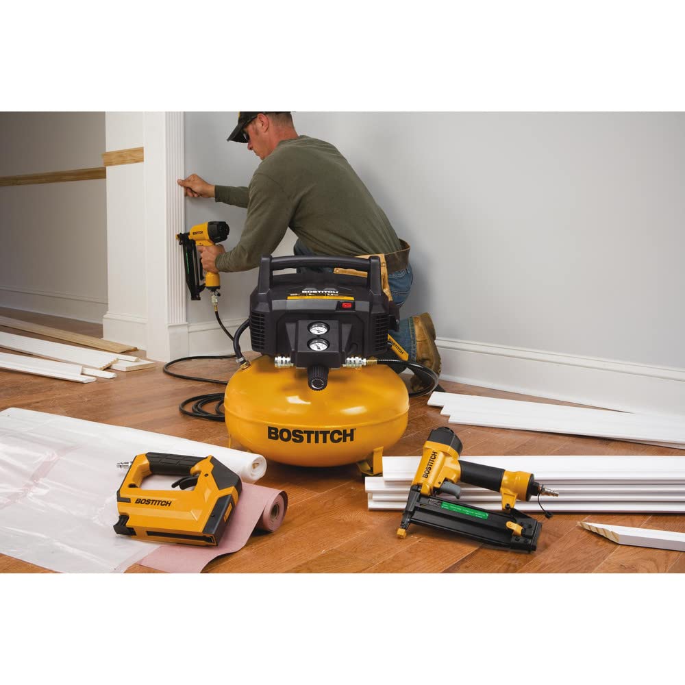 BOSTITCH Air Compressor Combo Kit, 3-Tool (BTFP3KIT)