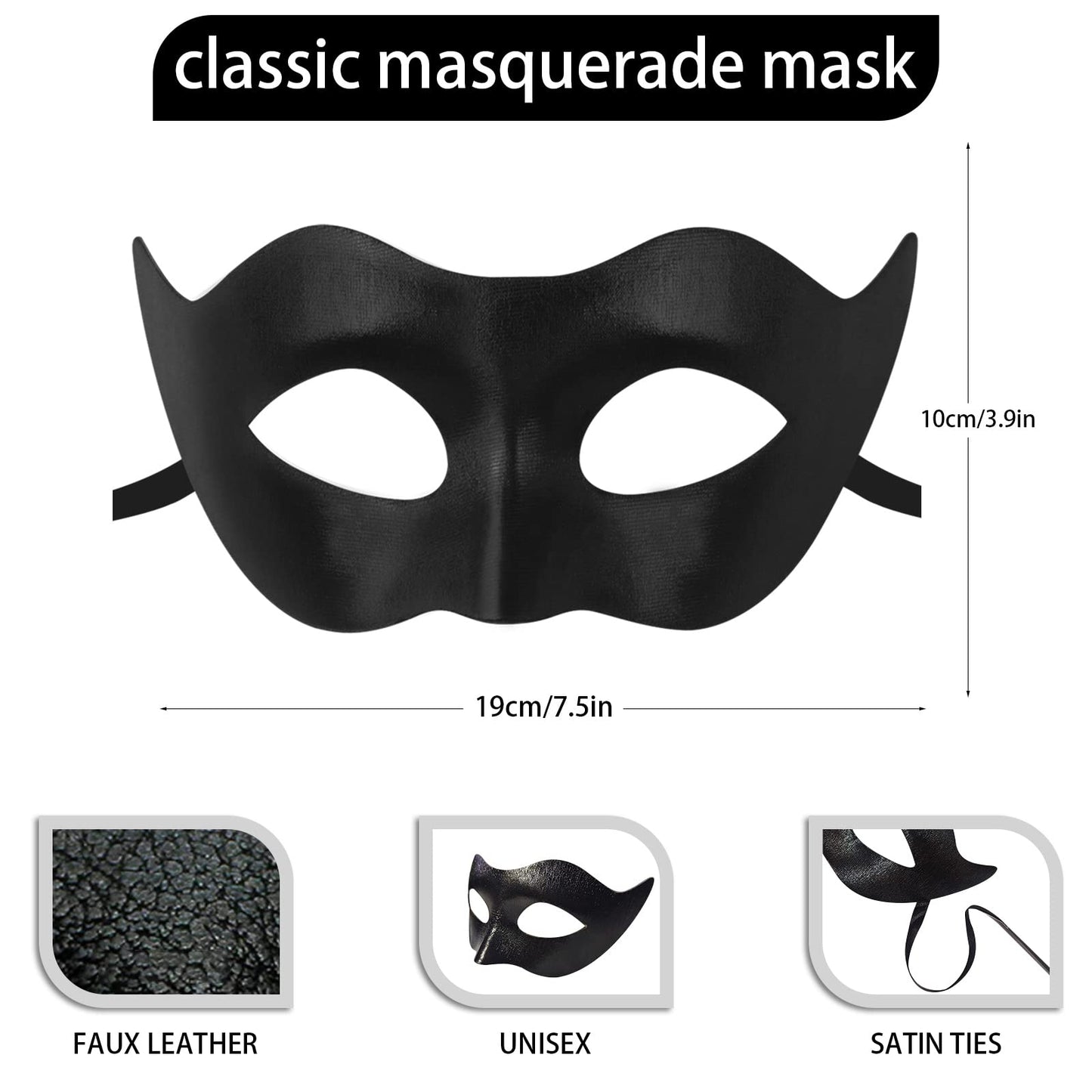 IncreDecor Couple Masquerade Lace Mask Set, Fit for Women & Men Venetian Halloween Masks, Specially for Costume, Mardi Gras (Elegant Couple)
