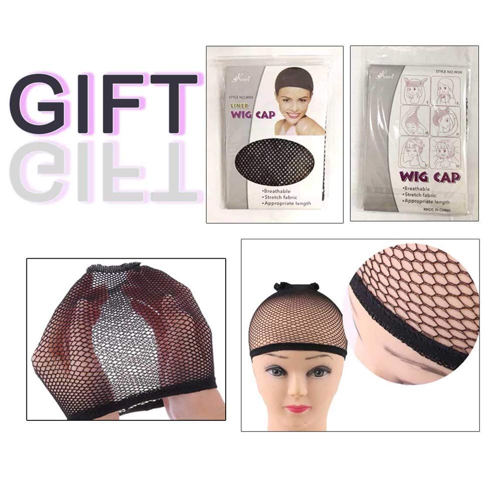 Wiwige Mens Blonde Wig Short Layered Natural Fluffy Wig Synthetic Heat Resistant Halloween Cosplay Hair Wig