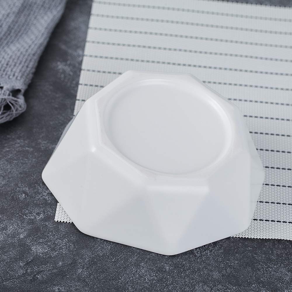 White Ceramic Tilted Cat Dog Bowl Cat Food Water Bowl Dish Pet Comfort Feeding Bowls