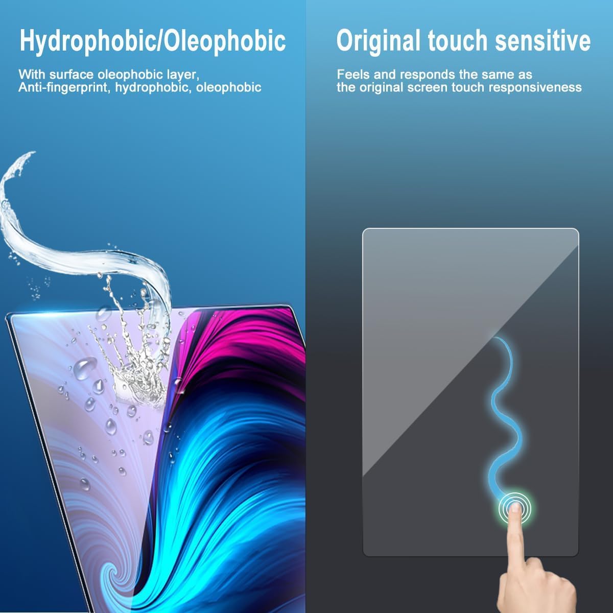 24" Anti Blue Light Anti Glare Screen Protector for Dell/HP/Acer/ViewSonic/ASUS/Aoc/Samsung/Sceptre/LG/PHILIPS/Amazon 24" 16:9 Standard/Curved Monitor &Touchscreen, Eyes Care (20.94" x 11.77" /W x H)