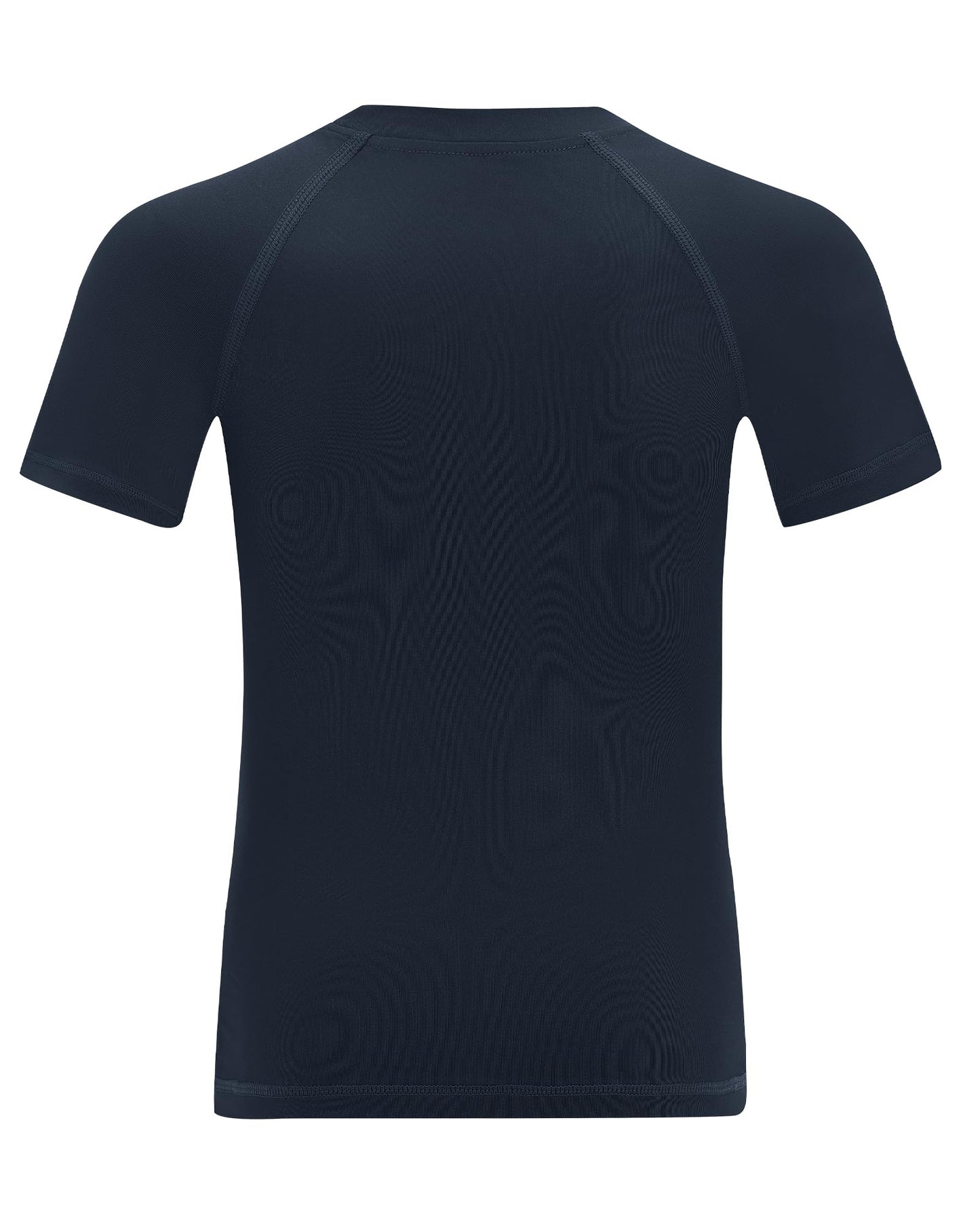 Blueleaf 3 Pack Boys Compression Shirt Short Sleeve Youth Basketball Football Undershirt Kids Quick Dry Athletic Base Layer T-Shirt Black+White+Navy Blue L