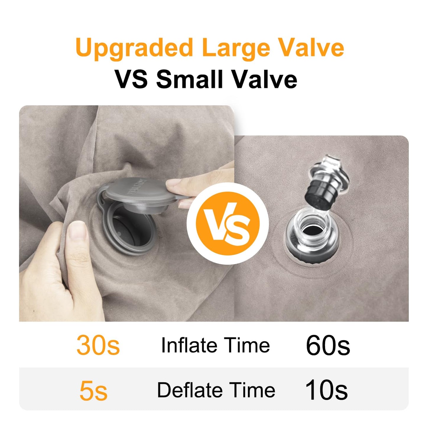 Inflatable Travel Foot Rest Pillow, Kids Airplane Bed, Adjustable Height Leg Pillow for Air Travel, Make a Flat Bed for Kids and Toddlers, Great for Airplane, Train, car(Grey, 1 Pack)