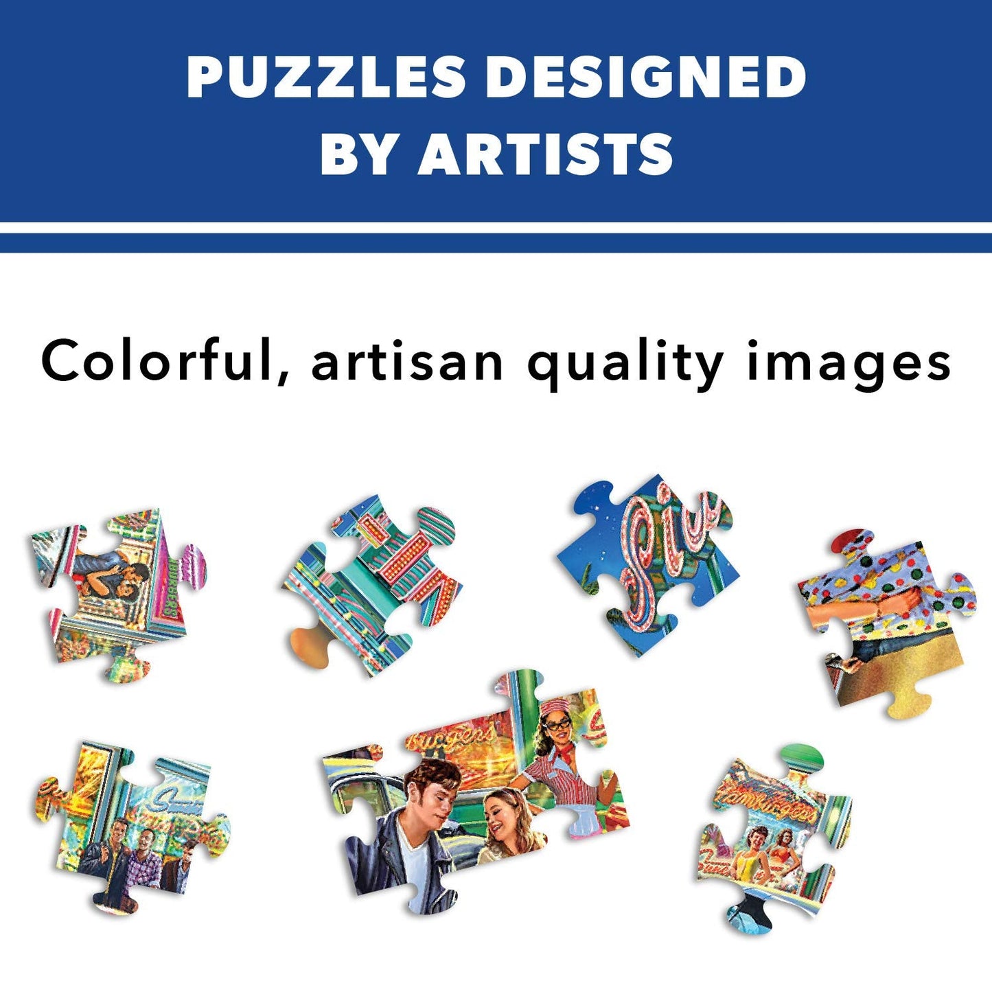 White Mountain Witches Welcome Halloween Puzzles 1000 Pieces Haunted House Jigsaw Puzzle for Fall and Autumn