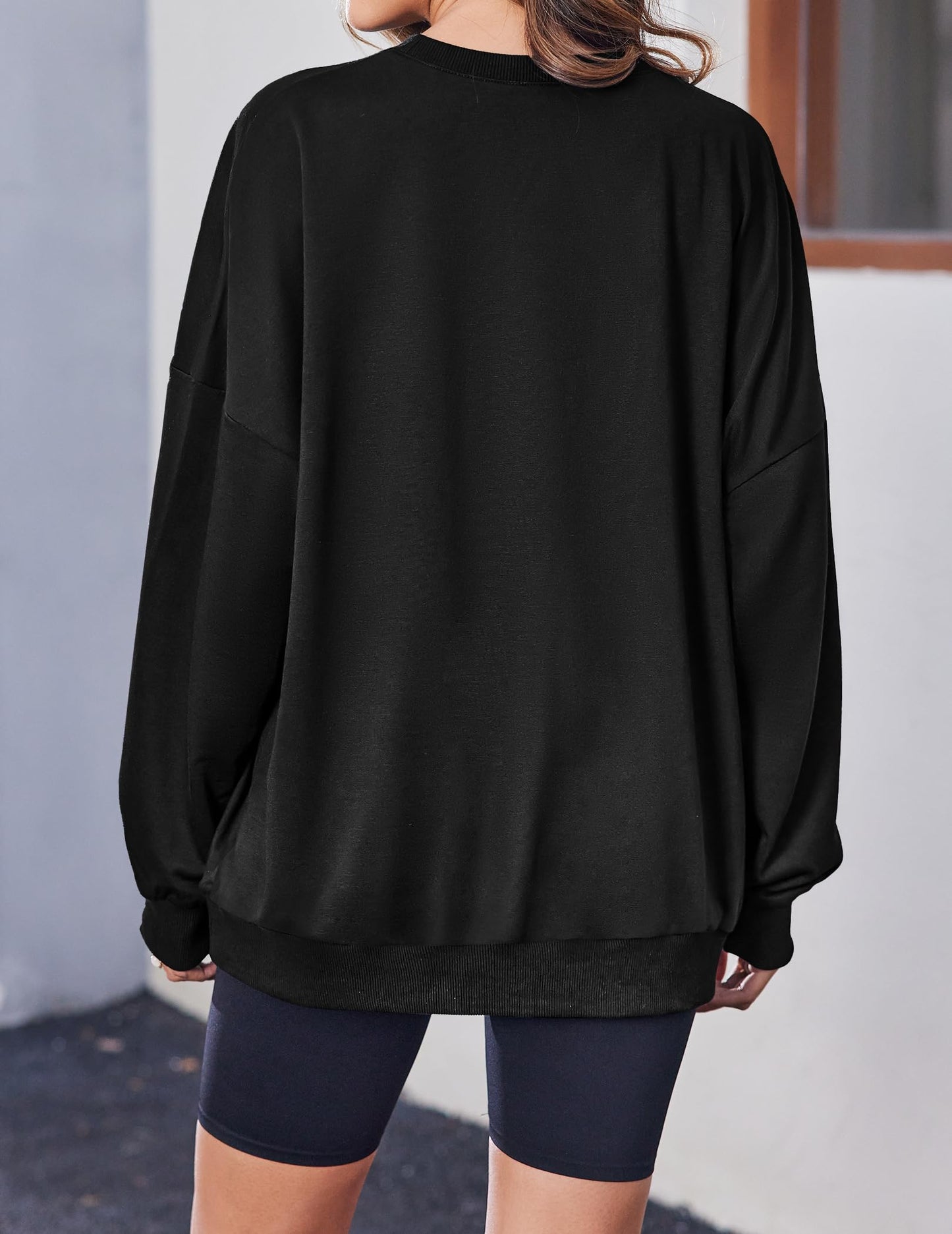 Zeagoo Women's Halloween Pumkin Face Sweatshirts Hocus Pocus Long Sleeve Shirt Spooky Skeleton Pullover Tops Black Pumpkin S