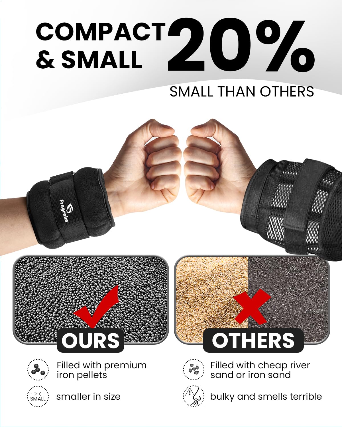 Ankle Weights, 1 Lb X 2 Wrist Leg Arm Weights for Women, Kids and Men, Comfortable and Soft, Pretty Sturdy, Perfect for Dancing, Running, Walking, Fitness, Workout, Physical Therapy