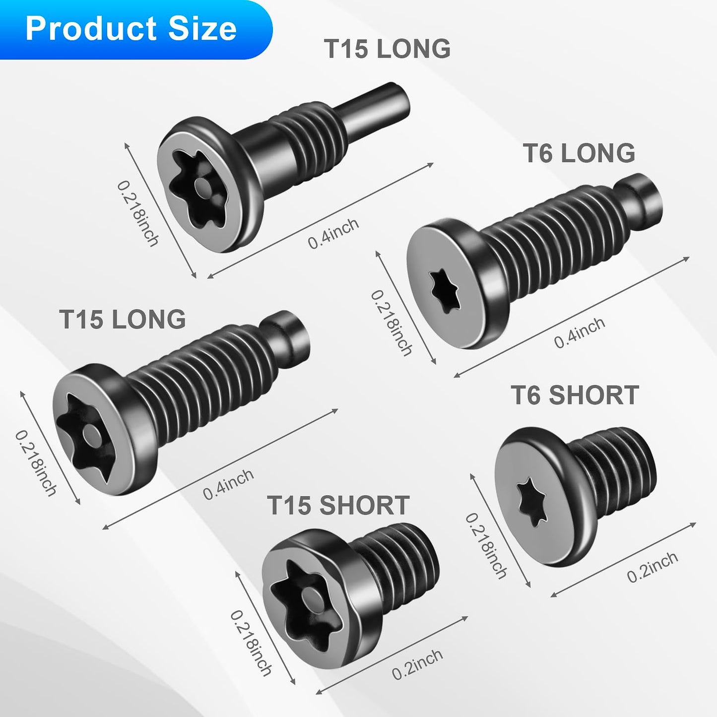 20Pcs Security Screws for Ring Doorbell Screws Replacement with Video Doorbell 2/3/4/Pro 2, CTYUKHS