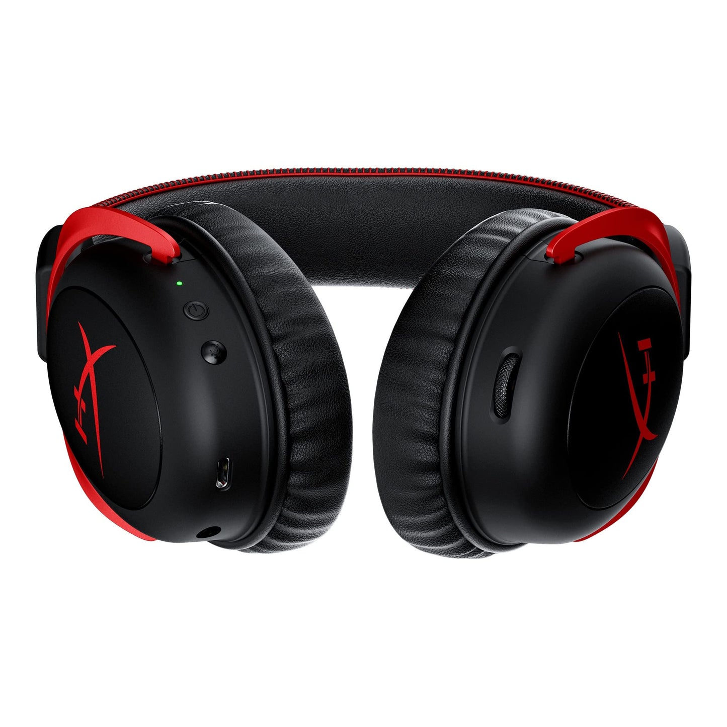 HyperX Cloud II Wireless - Gaming Headset for PC, PS5, PS4, Long Lasting Battery Up to 30 Hours, DTS Headphone:X Spatial Audio, Memory Foam, Detachable Noise Cancelling Microphone with Mic Monitoring