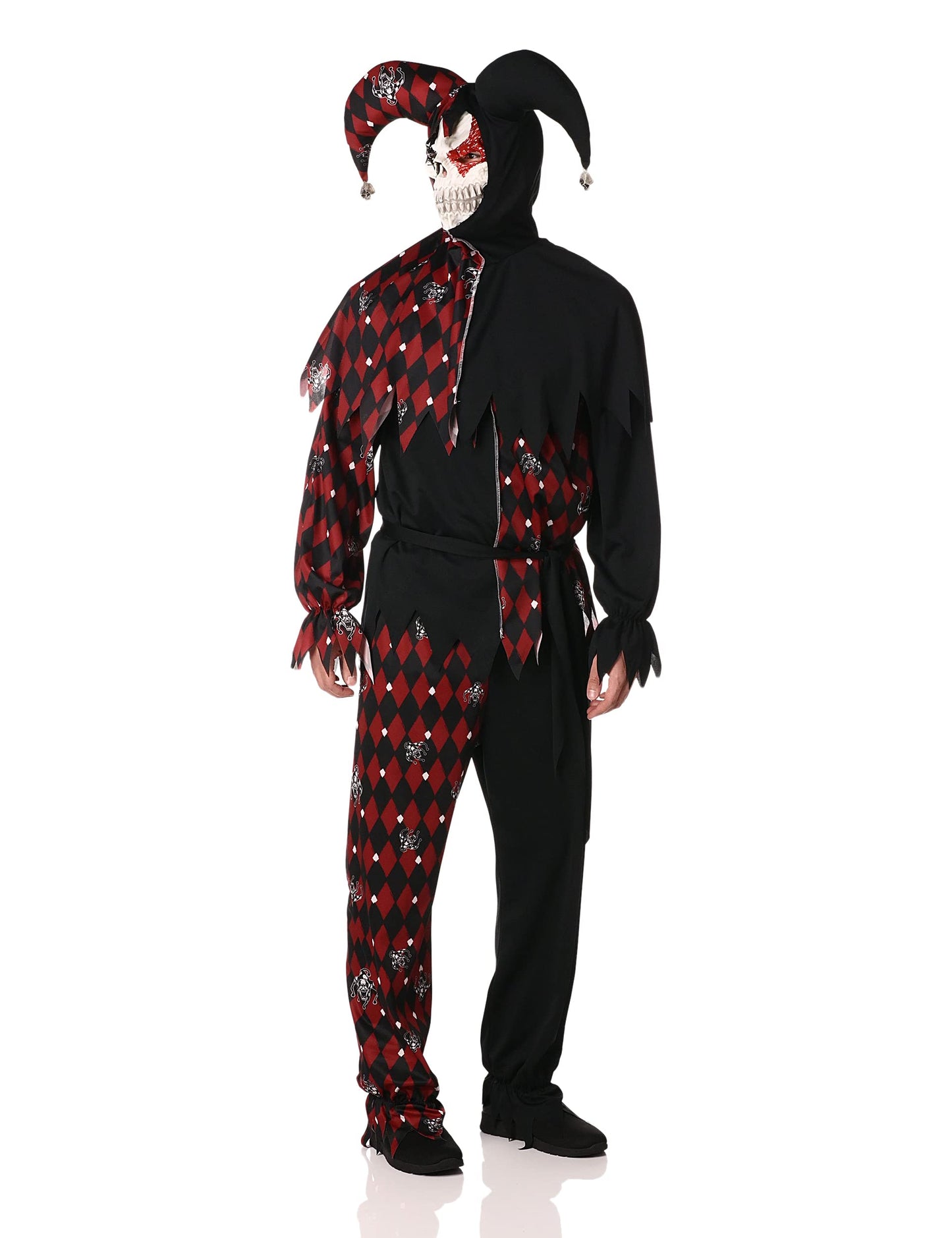 California Costumes Adult Sinister Jester Costume, Medium