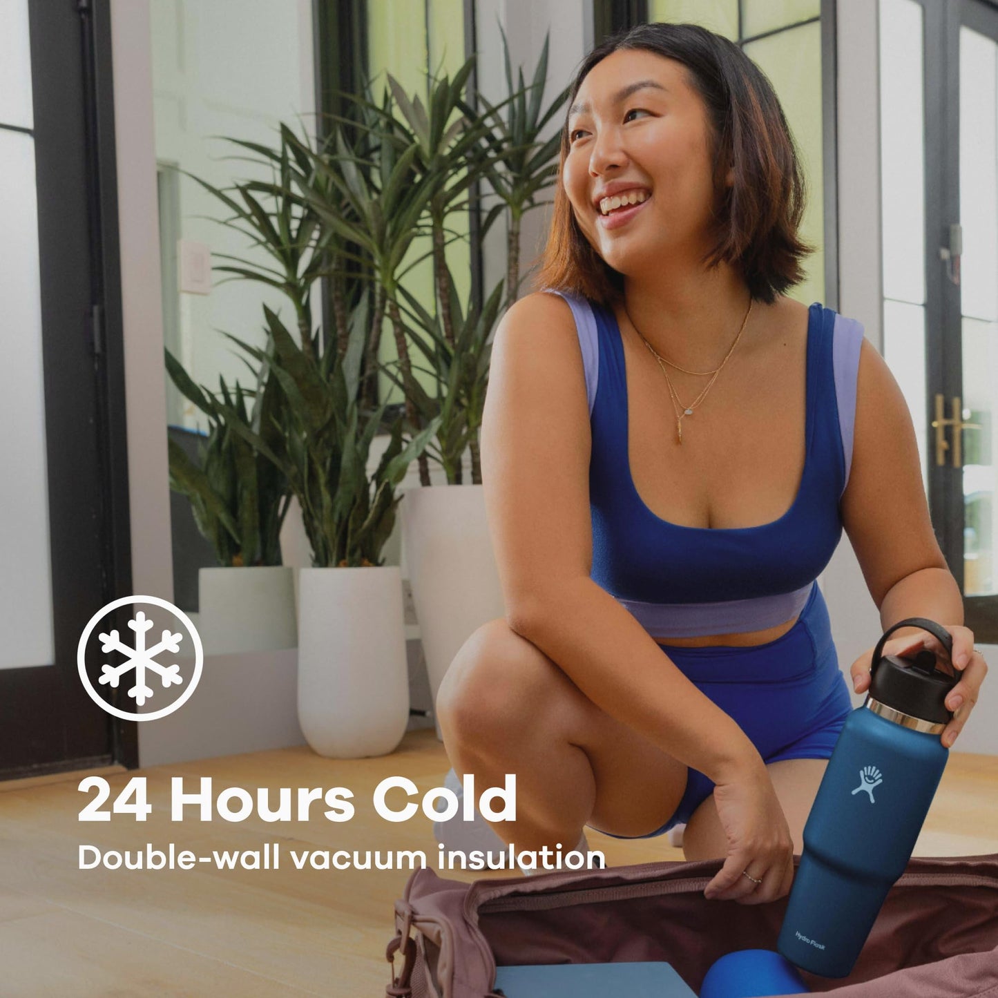 Hydro Flask 32 Oz Wide Flex Straw Travel Bottle Black