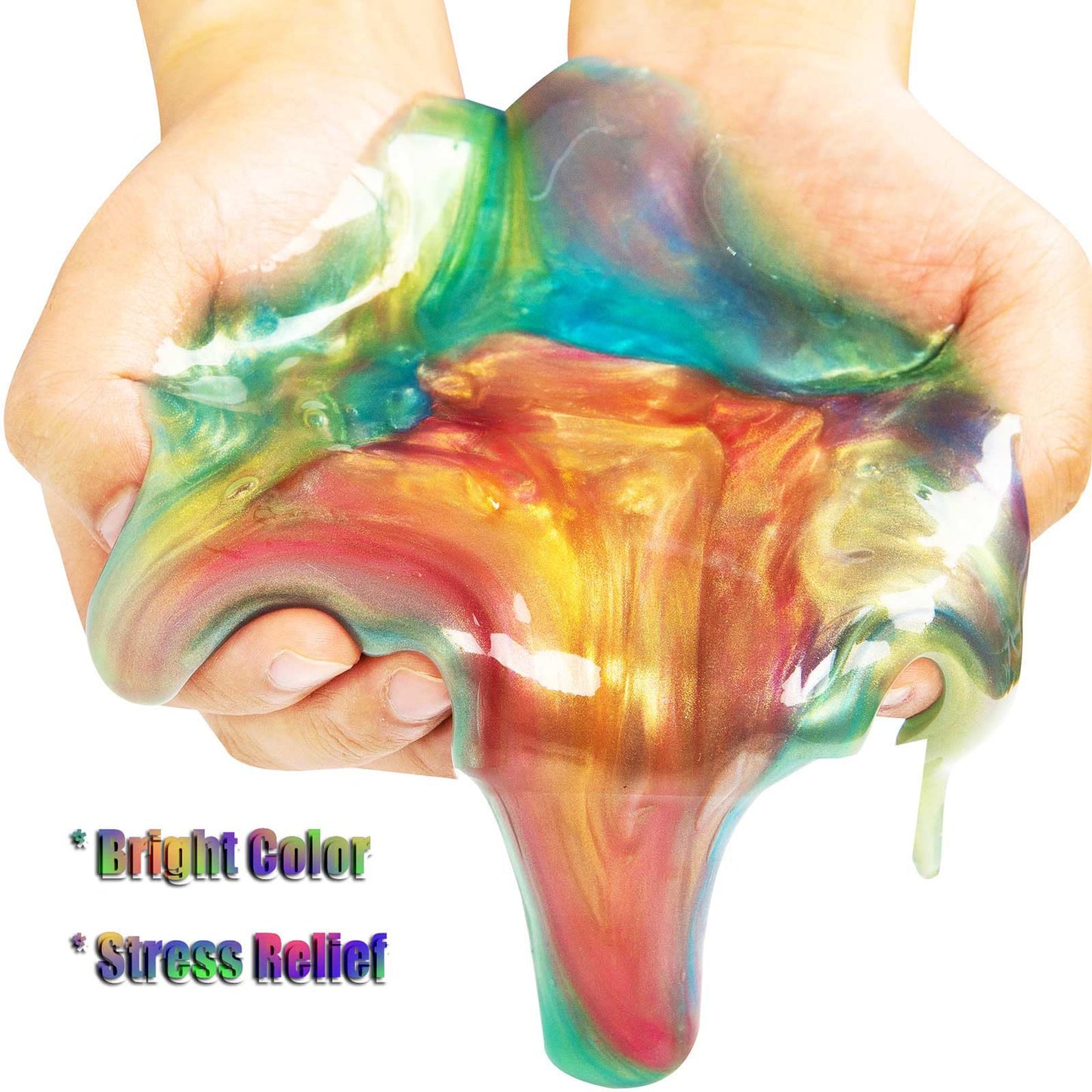 24 Pack Mini Slime, Galaxy Slime Party Favors, Stretchy Slime Kit for Classroom Prizes, Christmas Stocking Stuffers, Goodie Bag Stuffers,Easter Basket Stuffers for Kids Boys Girls 5-12