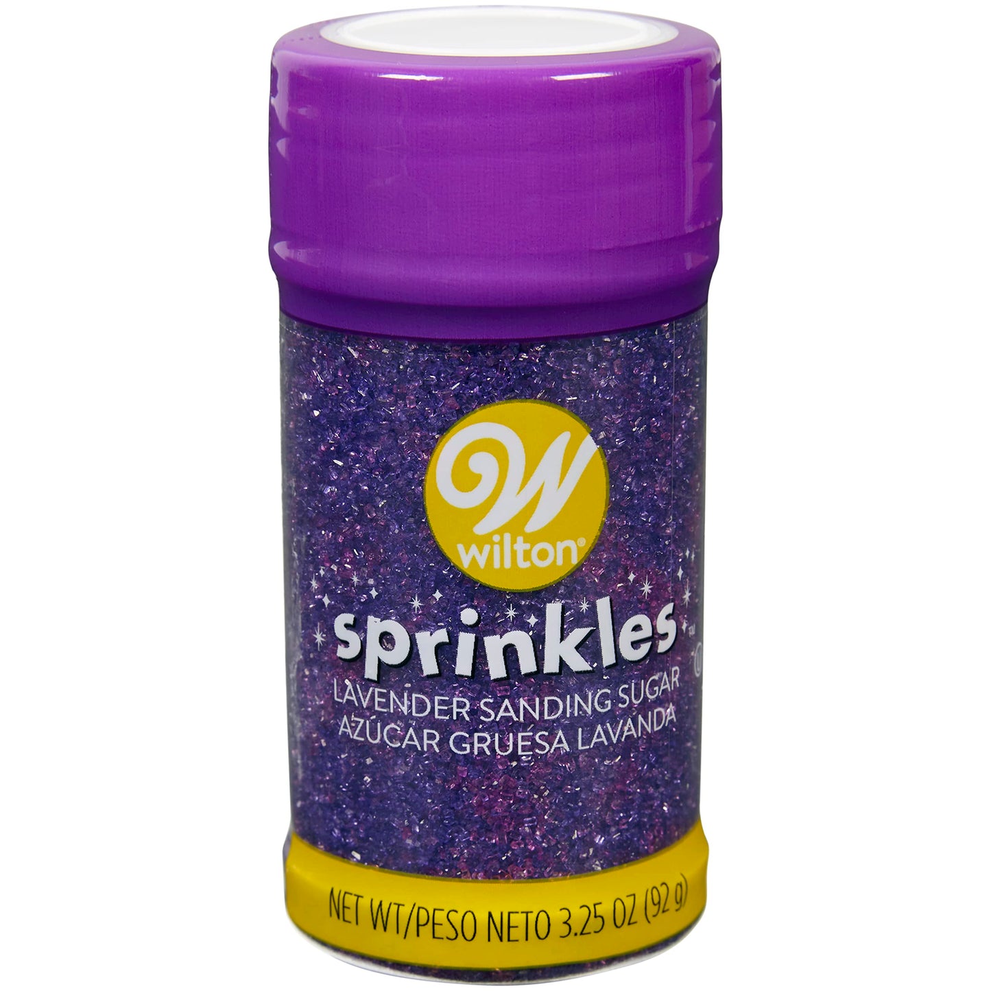 Wilton Sparkling Sugar Decorating Sprinkles, 3.25 oz., Purple