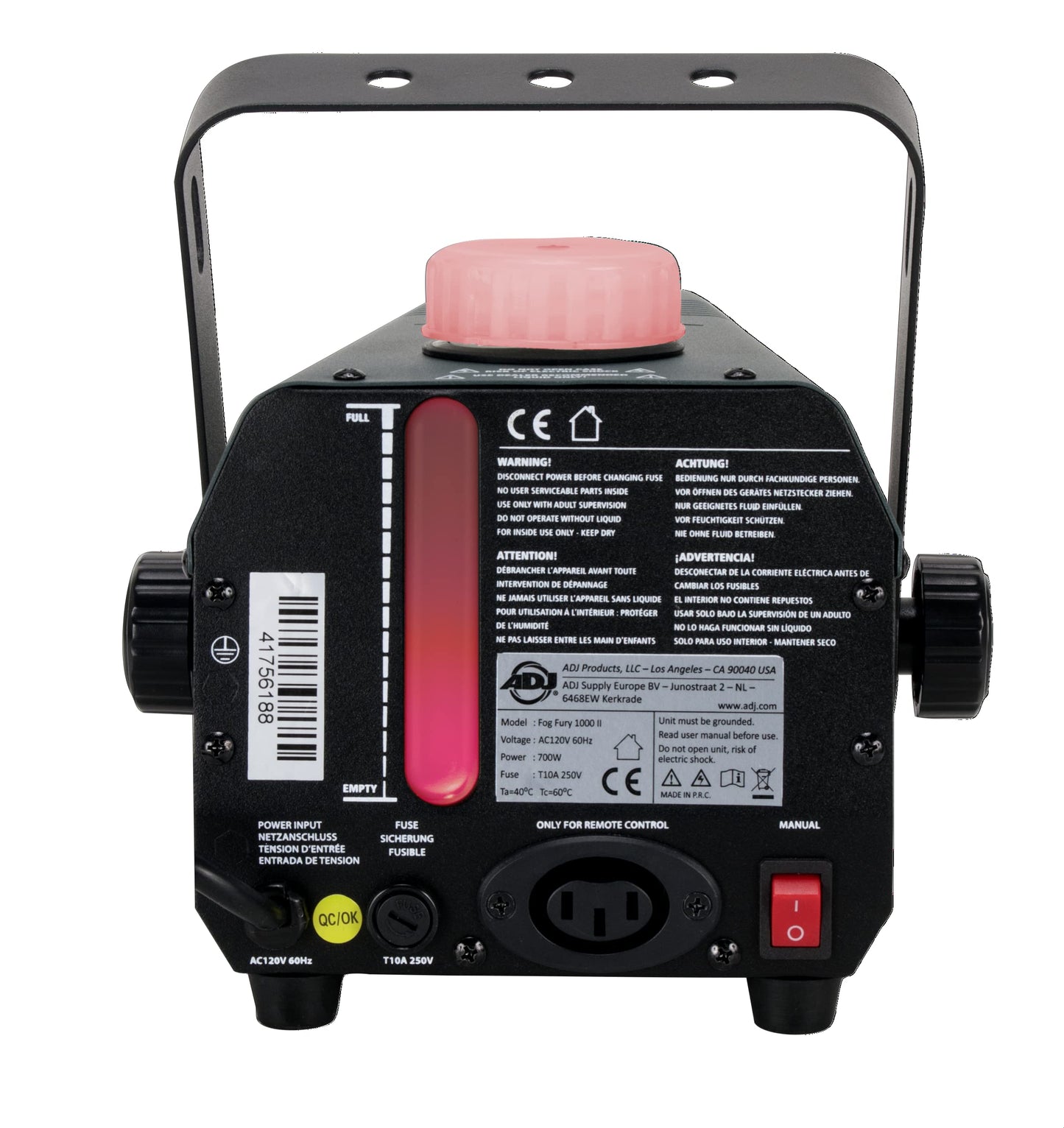 ADJ Products ADJ FOG FURY 1000 II Fog Machine