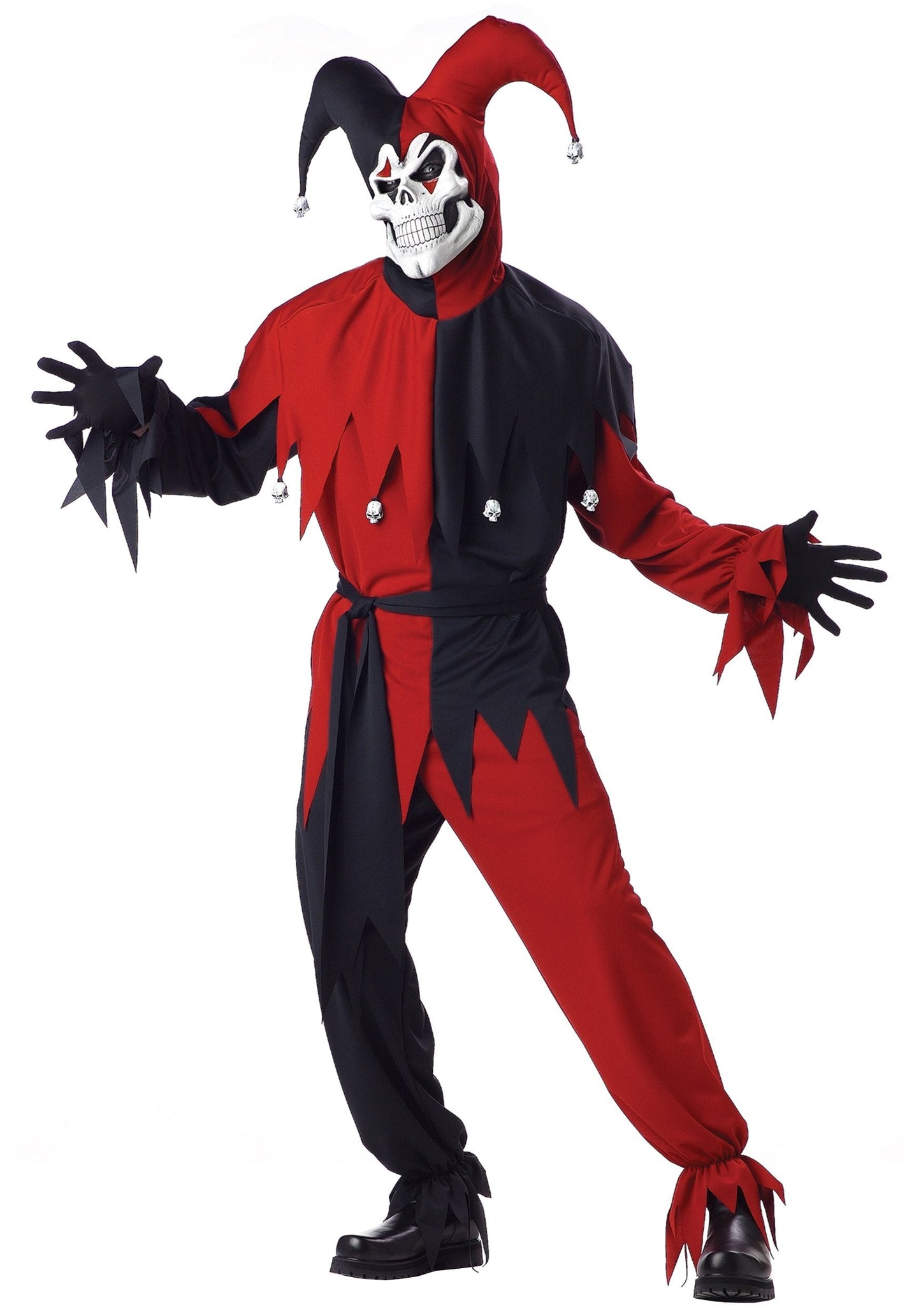 California Costumes Adult Evil Jester Costume X-Large