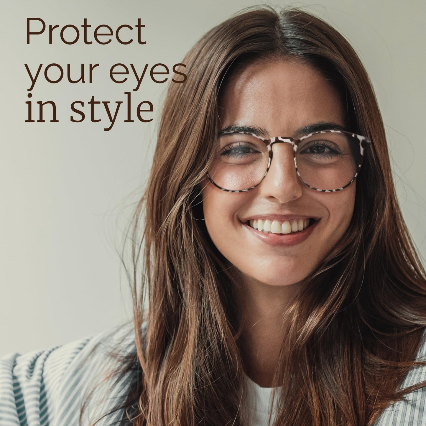 IBOANN Blue Light Glasses for Woman/Men, Fashion Blue Light Glasses Men, Fake Glasses for Computer Eye Strain