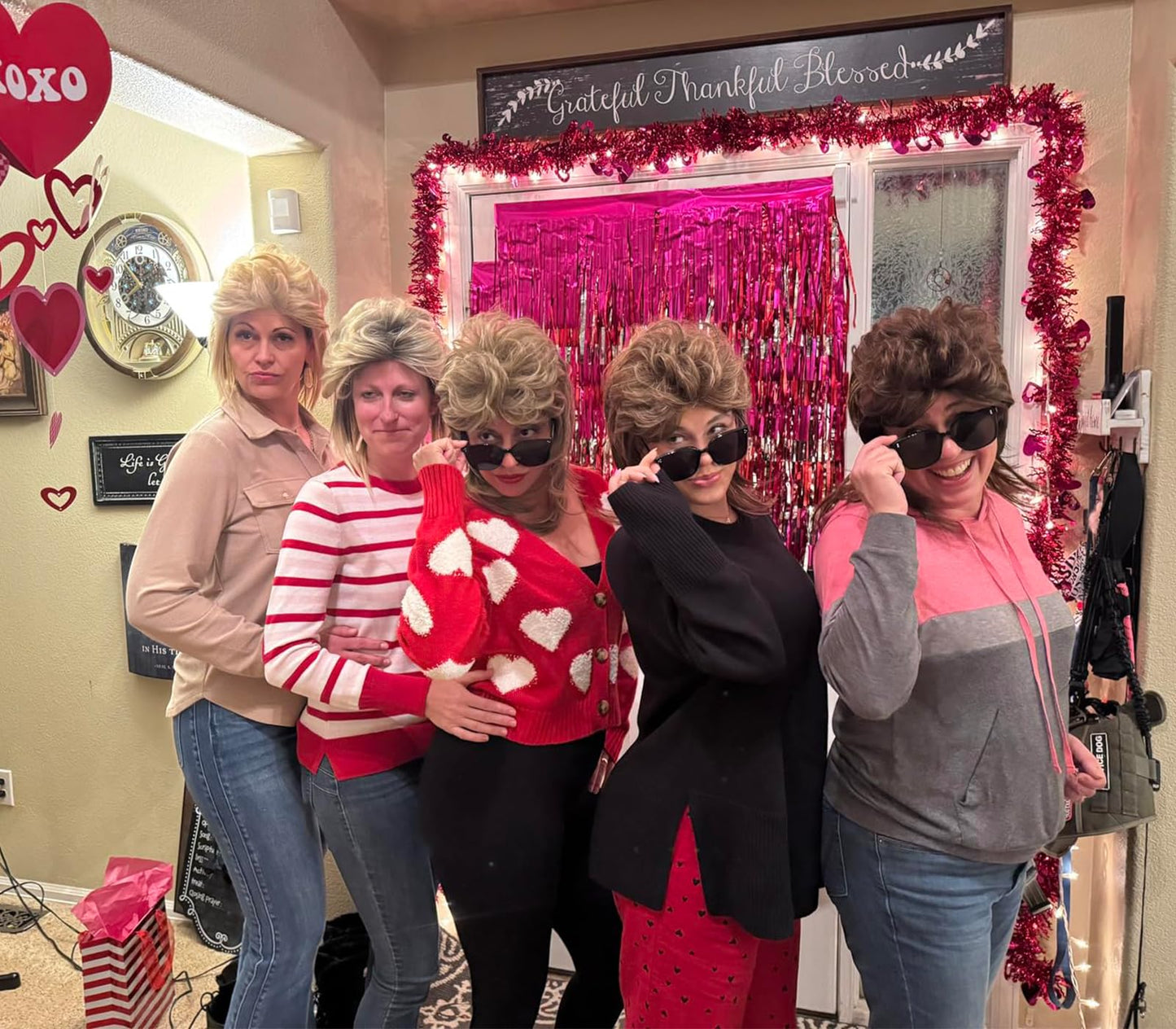 Adequate Mullet Wigs for Women,Joe Dirt,Emo Wig,80s 90s Costumes Fancy Party Accessory Cosplay Wig,Halloween Man x (Light Blonde)