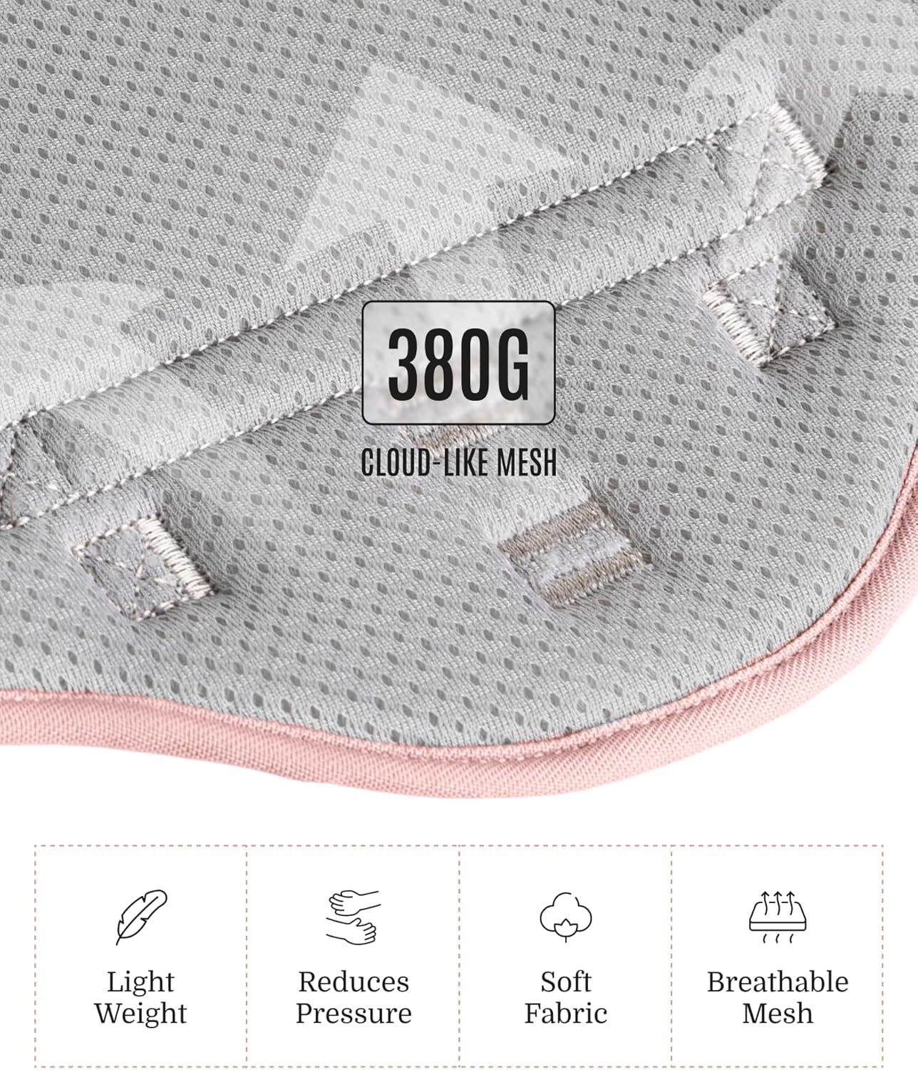 2025 New Edition, Fei & Eve MagEase Dog Harness - Patented Magnetic Buckles | 3-Point No-Pull Control | Heavy-Duty 900D Nylon | Dual Safety Handles | Breathable Mesh | Adjustable Fit | Medium, Pink