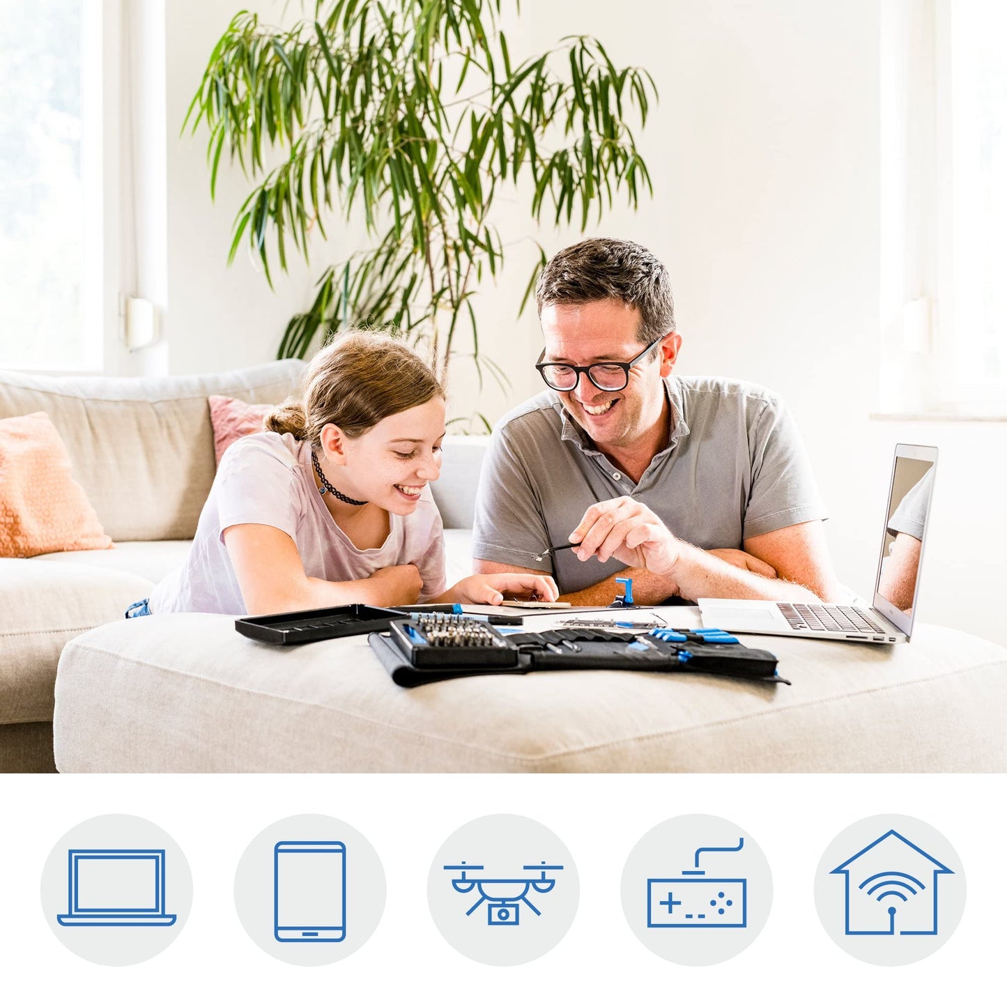 iFixit Pro Tech Toolkit - Electronics, Smartphone, Computer & Tablet Repair Kit