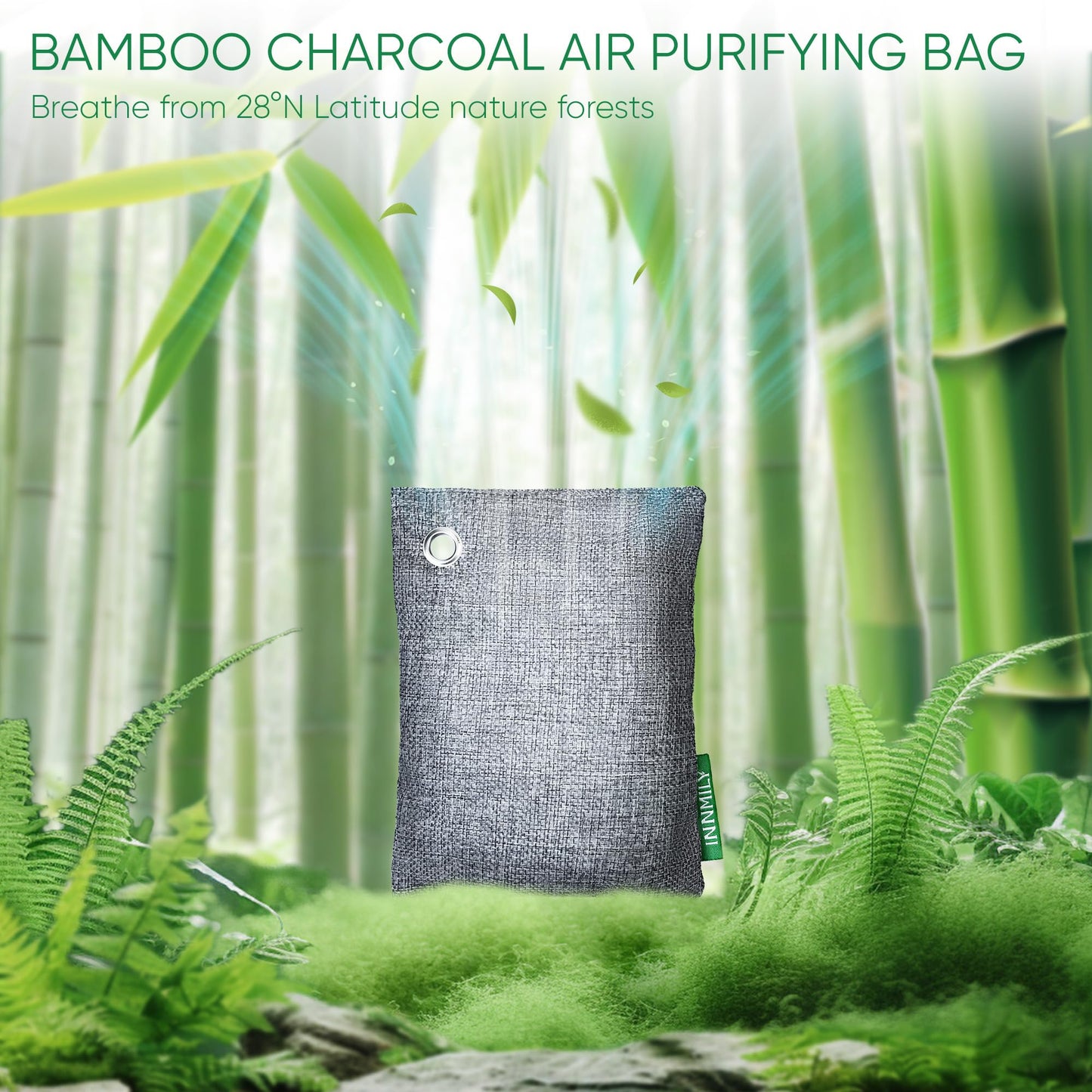 Activated Charcoal Odor Absorber, Odor Eliminator for Strong Odor,Bamboo Charcoal Air Purifying Bags for Home Car Closet Pet, Smoke Room Deodorizer (12 Packs, Unscented)