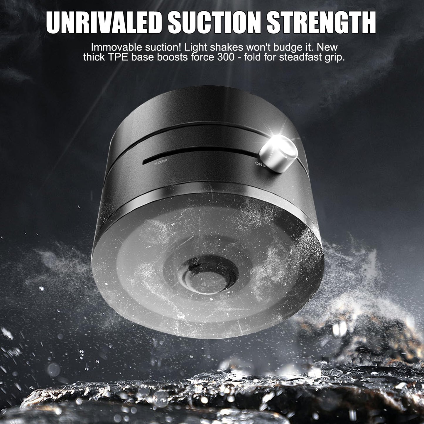 2025 New Magnetic Phone Holder with Vacuum Suction,Foldable Retractable Phone Mount,Dual-Sided Mount for All Phones, Universal Compatibility, Durable Plastic for Car, Gym, Smooth Surfaces