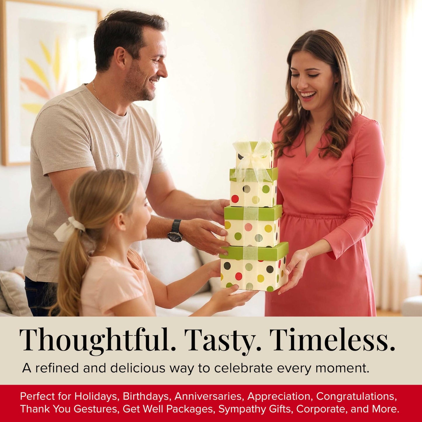 Broadway Basketeers Food Gift Basket Tower Snack Gifts for Women, Men, Families, College, Delivery for, Appreciation, Thank You, Birthday, Corporate, Get Well Soon Care Package