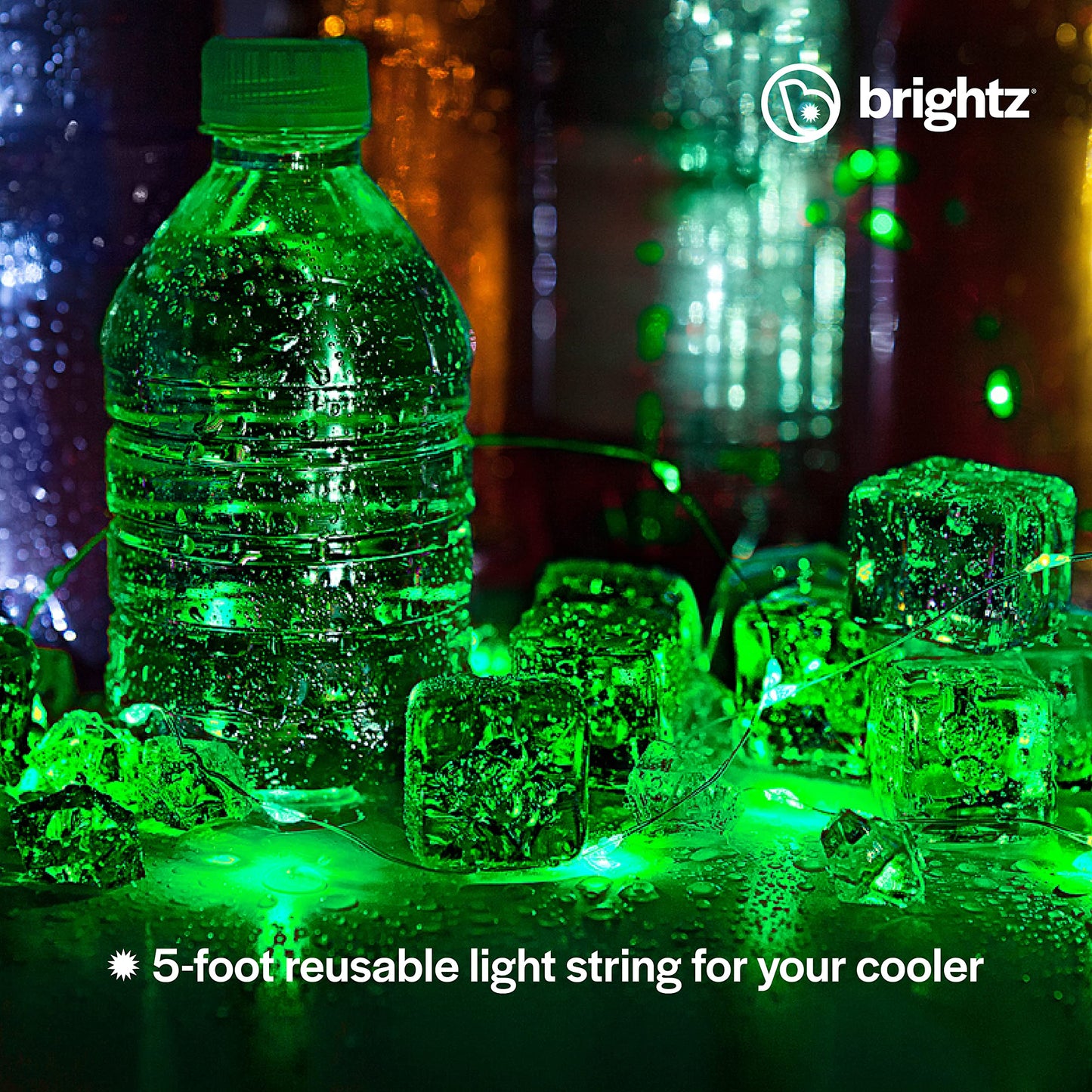 Brightz CoolerBrightz LED Cooler Light Rope, Green - Waterproof Ice Chest Light Rope - Top 2021 Outdoor Camping Gifts & Accessories Perfect Camping Christmas Xmas Gift Present for Men Dad Son Grandpa