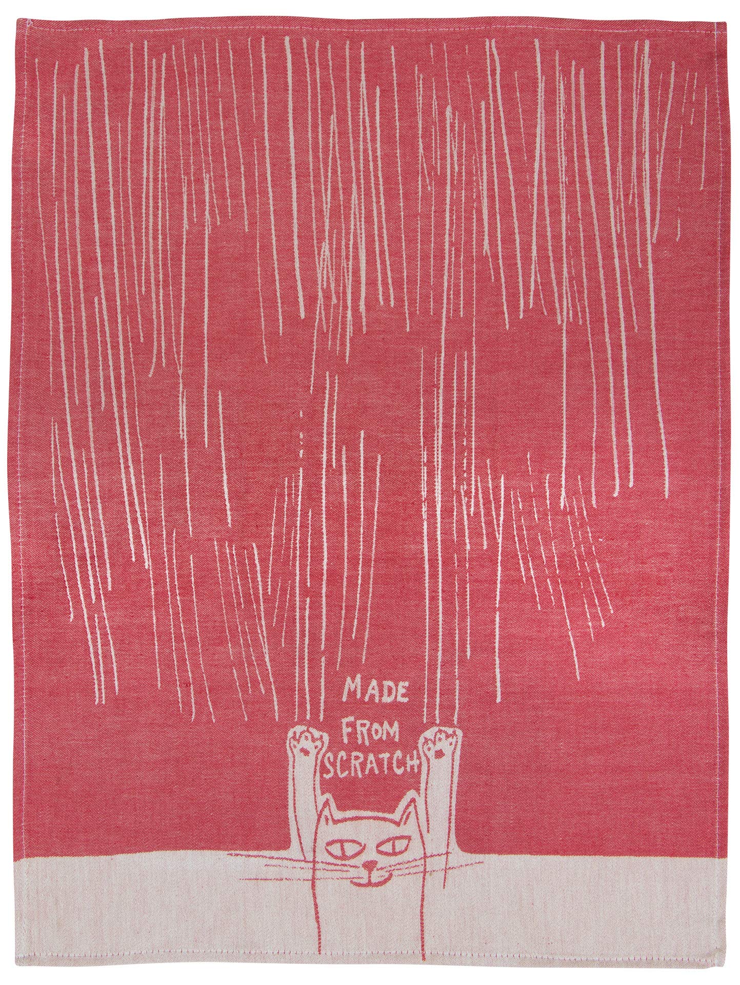 Blue Q Woven Novelty Dish Towel, 100% Cotton, Soft, Super-Absorbent (Made from Scratch)