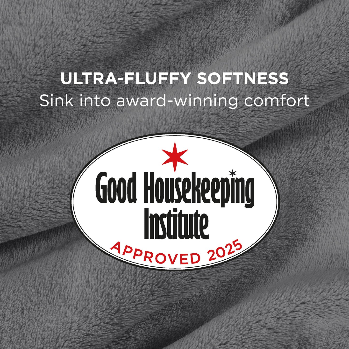 Bedsure Fleece Throw Blanket for Couch Grey - Lightweight Plush Fuzzy Cozy Soft Blankets and Throws for Sofa, 50x60 inches