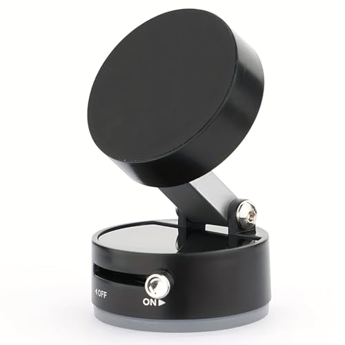Adjustable Phone Stand with On/Off Switch, 360° Rotation, Fordable and Portable with Multipurpose Phone Holder