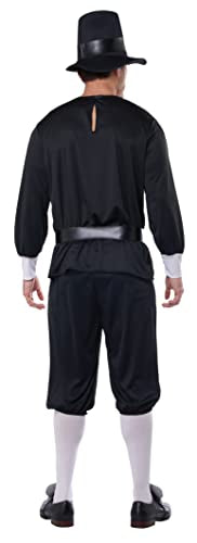 California Costumes Pilgrim Man Costume X-Large Black,White