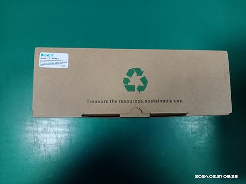 Blemil Baby Monitor with 2 Cameras and Audio, 4.3'' IPS Split-Screen Monitor with 29-Hour Battery, 1000ft Range Pan-Tilt-Zoom Video Baby Monitor No WiFi, 2X Zoom