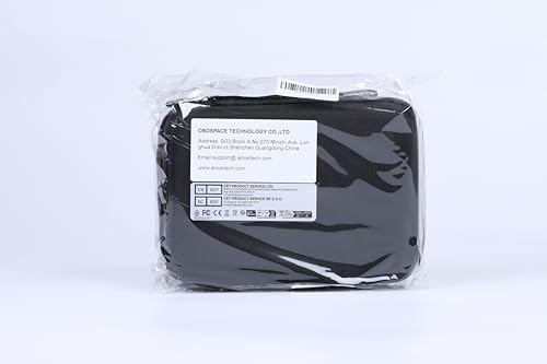 ANCEL Protective Case Storage Bag for OBD2 Scanner Code Reader Diagnostic Scan Tool Battery Tester