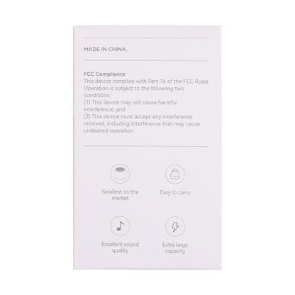 Babelio White Noise Sound Machine for Adults Kids Baby, Travel Sound Machine for Sleep, Mini and Portable, 15 Non-looping Sounds, Timer, Memory Function, Easy to Pocket and Travel White