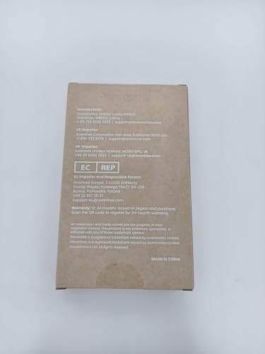 Avantree Resolve (Small-Medium) – Wired Open-Ear Earbuds w/Mic & Over-Ear Hook, for Women, Kids & Young Men w/Small Ears, Ideal for Office, Outdoor & Home, 3.5mm AUX