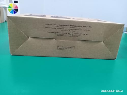 Blemil Baby Monitor with 2 Cameras and Audio, 4.3'' IPS Split-Screen Monitor with 29-Hour Battery, 1000ft Range Pan-Tilt-Zoom Video Baby Monitor No WiFi, 2X Zoom