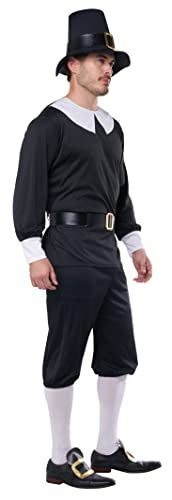 California Costumes Pilgrim Man Costume X-Large Black,White