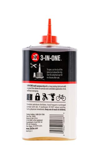 3-IN-ONE Multi-Purpose Oil, 8 OZ