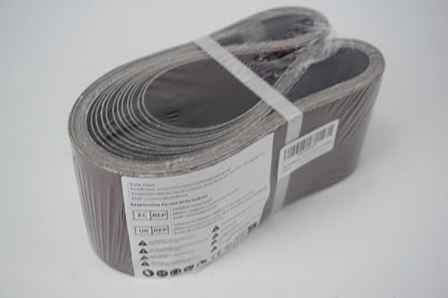 4x36 4 x 36 inch Sanding Belt Pack 4-Inch x 36-Inch,12 Pcs(4 Each of 80 120 150 Grits) Aluminum Oxide for Sander