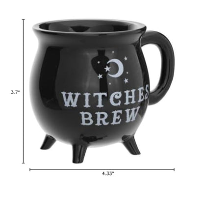 Witches Brew Cauldron Stoneware Mug