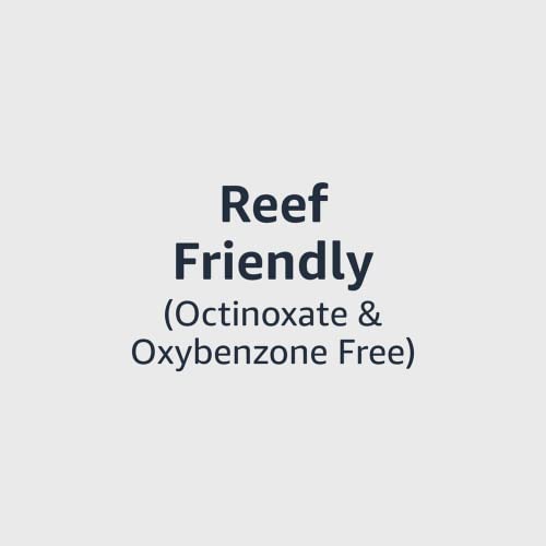 Amazon Brand - Solimo Sport Sunscreen Lotion, SPF 50, Reef Friendly (Octinoxate & Oxybenzone Free), Broad Spectrum UVA/UVB Protection, 8 Fluid Ounce