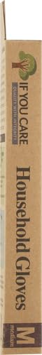 IF YOU CARE Medium Cotton Flock Lined Household Gloves, 1 Count