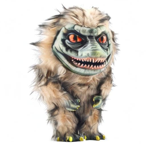 Alien Monster Prop Doll, Creepy Plush Doll Movie Stuffed Toy, Green Funny Ugly Space Crite Horror Gifts for Adult Collector on Halloween Birthday