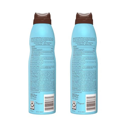 Hawaiian Tropic Everyday Active Spray Sunscreen SPF 50 | Body Sunscreen Spray SPF 50, Sunblock, Oxybenzone-Free, 6oz each Twin Pack
